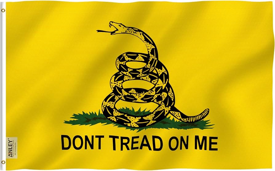 Don't Tread on Me Gadsden Snake Flag
