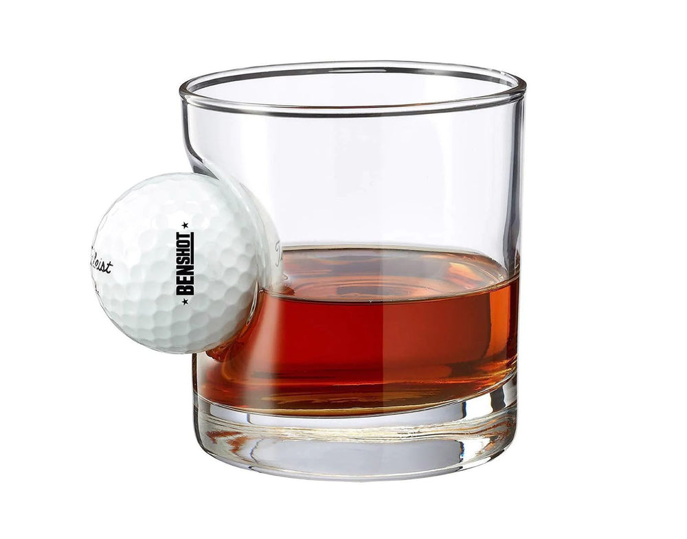 BenShot 11oz Titleist Golf Ball Rocks Glass