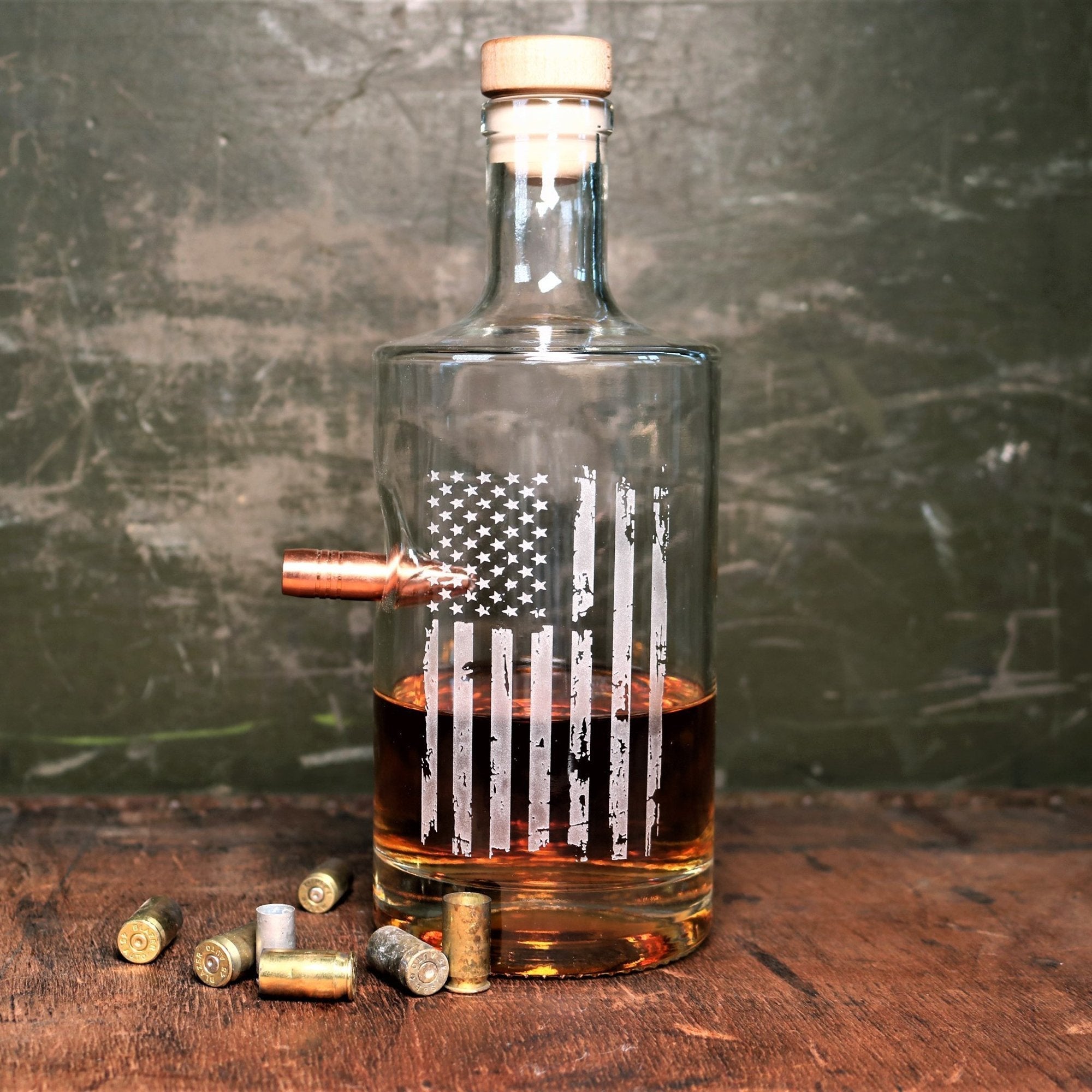 BenShot Bulletproof Patriotic Decanter