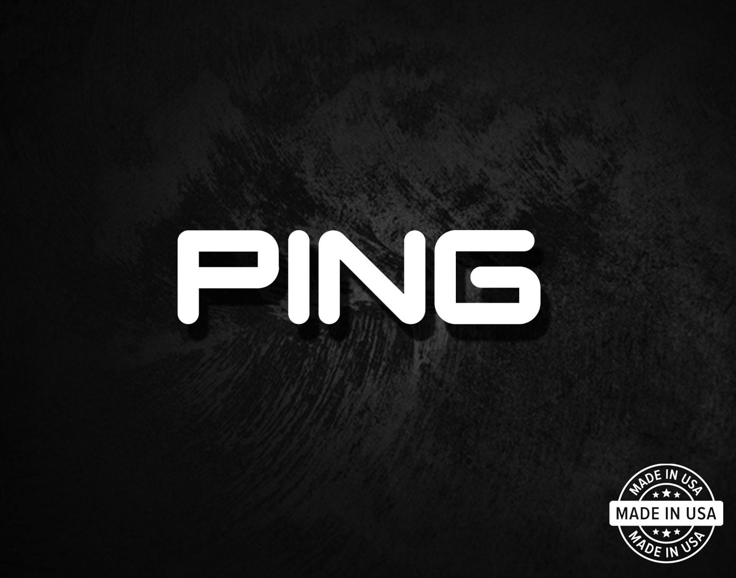 Ping Golf Decal